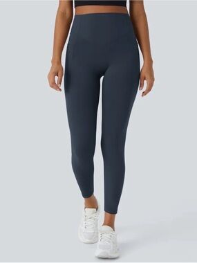 Halara High-Rise Sculpting Leggings - Slate Blue